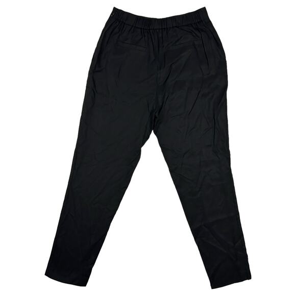 Vetta Size XS Cigarette Pant Timeless Capsule Tencel Side Zip USA Black NEW - Picture 4 of 11